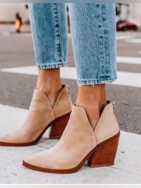 Vince Camuto Shoes - Vince Camuto Gigietta Bootie Tortilla Tan Nude Color Size 9